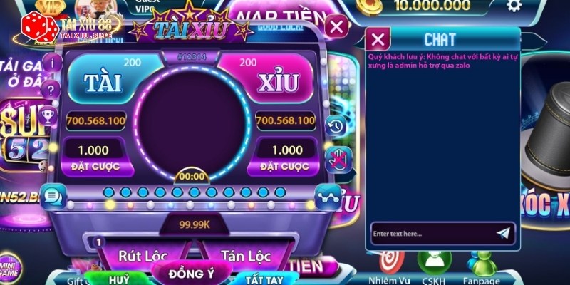 Hình ảnh Sun 52 Tài Xỉu Cân Cửa